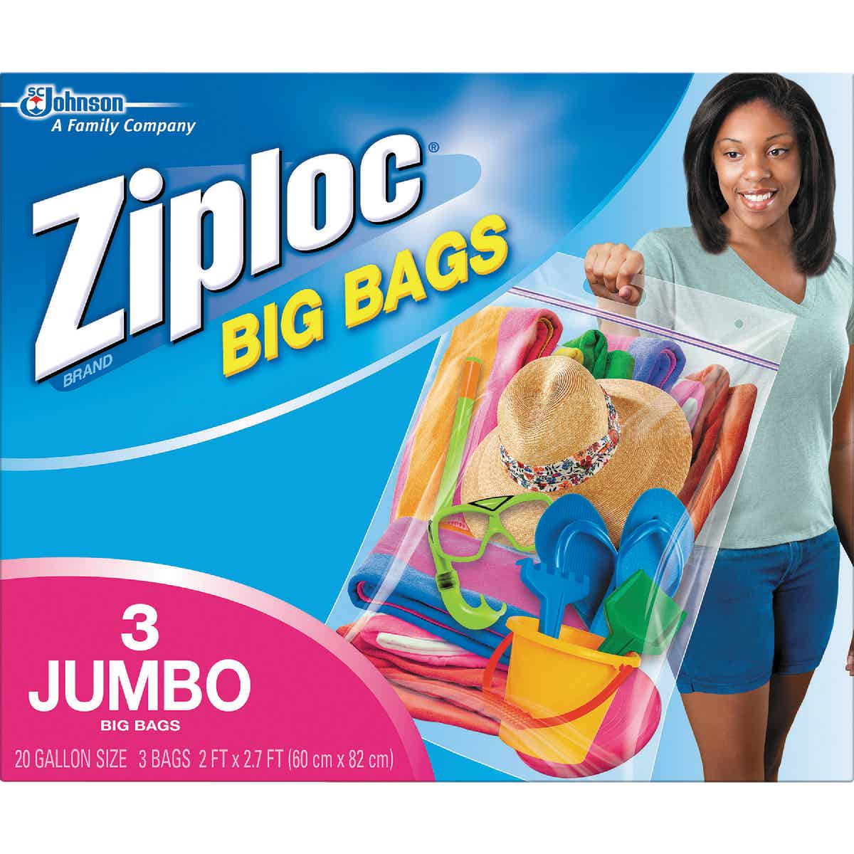 Ziploc Space Bag 3Pack Large Flat Plastic Storage Bags  Lowes Canada